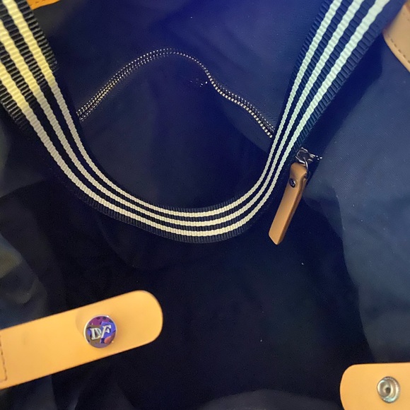 Diane Von Furstenberg Leather Bag! - Picture 8 of 8